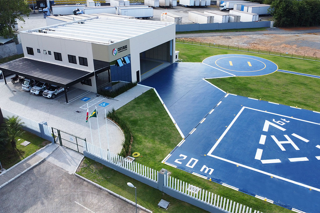 Sede do Batalhão de Aviação PMSC
