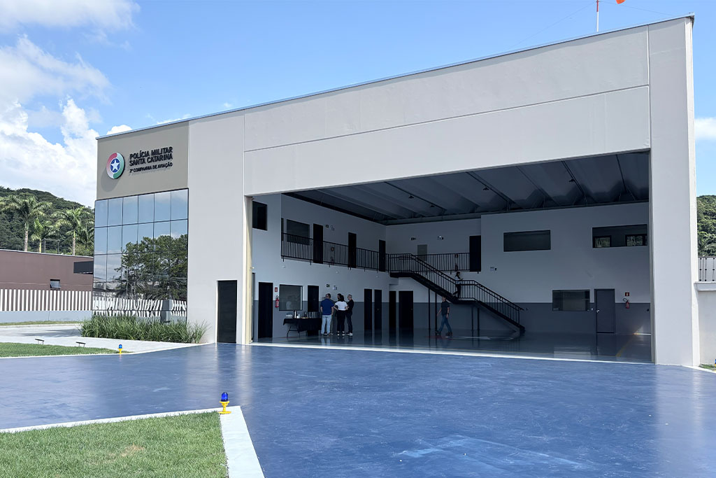 Sede do Batalhão de Aviação PMSC